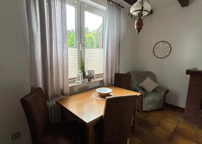 公寓 Nordsicht Lindenhof - Ruhe, Und Nordseeluft In Ostfriesland Geniessen *