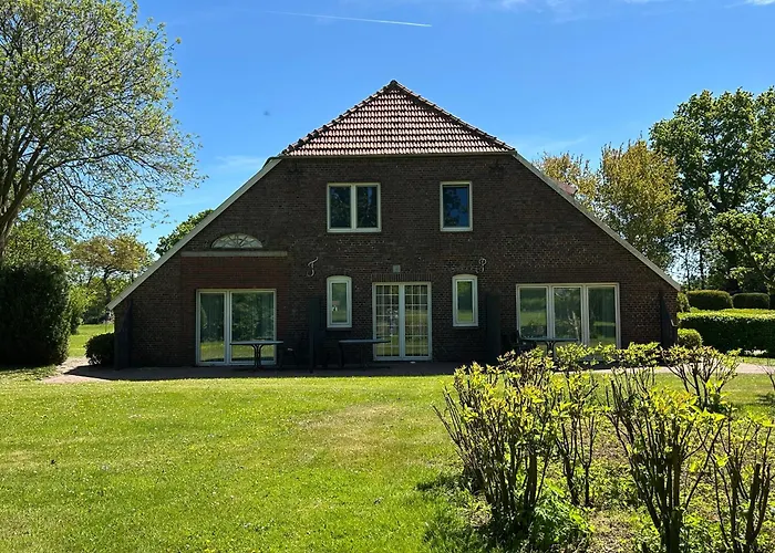 公寓 Nordsicht Lindenhof - Ruhe, Und Nordseeluft In Ostfriesland Geniessen *